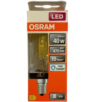 Osram 4W (40W) 6500K (Beyaz Işık) E14 Duylu Eski Tip Görünümlü Led Ampul