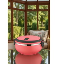 Tek Katlı Sızdırmaz Yemek Termosu 0,75 Lt Kırmızı