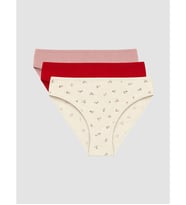 LCW DREAM Karışık Çiçekli Bikini Külot 3'lü