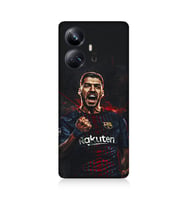 Realme 10 Pro Plus Uyumlu Luis Suárez Futbol Desenli Silikon Kılıf