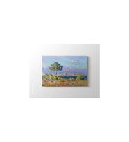 DBSanatevi Claude Monet - Antibes Vue Du Plateau Notre Dame Tablo 50 X 70 Cm