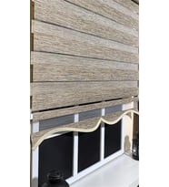 Zebra Stor Perde Kahverengi Alüminyum Kasa STB-400-V05