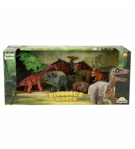 Crazoo Dinozorların Dünyası 5'li Oyun Seti S00002696