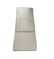Katlanır Yer Yatağı Ve Tek Kişilik Sünger Katlanır Minder Yatak 70x180 Cm 6 Cm-krem Zincir