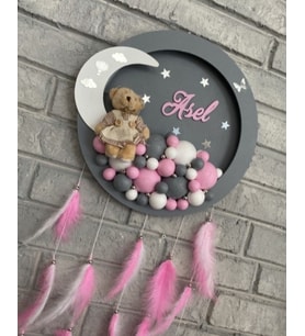 led ışıklı kapı süsü