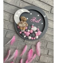 led ışıklı kapı süsü