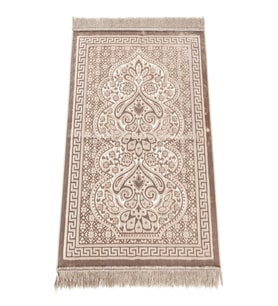 Kadife Seccade İnci Velvet Pearl - Kahverengi (Karışık)