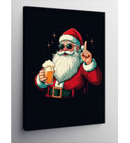 Kanvas Tablo Klasik Noel Baba