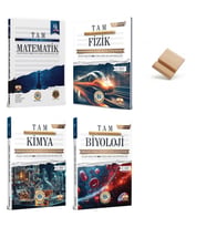 9. Sınıf Matematik Fizik Kimya ve Biyoloji 4lü Set Bilgi Sarmal Anlatım Modülleri + Telefon Standı