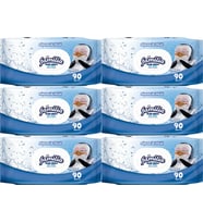Familia Islak Havlu Mendil Mineralin İyiliği 90 Yaprak Plastik Kapaklı 6 Lı Set 540 Yaprak