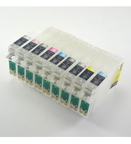 Epson T0961-T0969 Uyumlu Kolay Dolan Kartuş - 9 Renk (Çok Renkli)