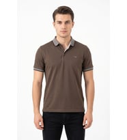 Erkek Polo Yaka Kısa Kollu Tişört Regular Kalıp T3000 BGL-ST05555