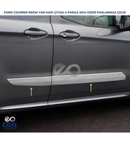 Ford Tourneo Courier Krom Yan Kapı Çıtası 4 prç. 2014 Üzeri P.ÇELİK