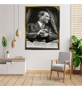 ÇERÇEVELİ ATATÜRK TABLO S287
