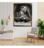 ÇERÇEVELİ ATATÜRK TABLO S287
