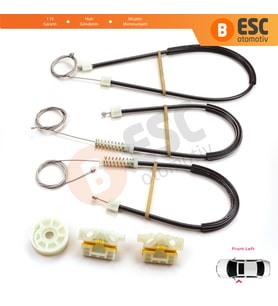 Renault Laguna MK3 2007-2015 5-Kapı 807010002R İçin Elektrikli Ön Sol Cam Kriko Tamir Seti