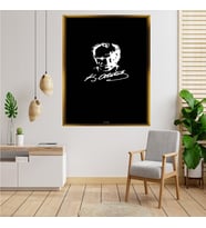 ÇERÇEVELİ ATATÜRK TABLO S705