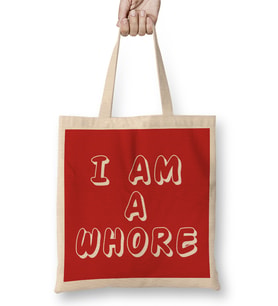 I Am A Whore Bez Çanta Uzun Saplı