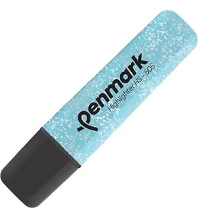 PENMARK HS-505-16 FOSFORLU KALEM METALİK SİMLİ TOZ MAVİ