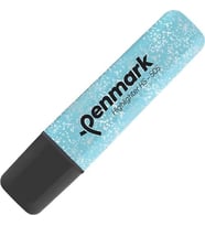 PENMARK HS-505-16 FOSFORLU KALEM METALİK SİMLİ TOZ MAVİ