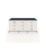 Kronos Konsol 3 Raflı 7 Çekmeceli 4 Kapaklı 220x59x99 Antrasit-Aytaşı/Aytaşı