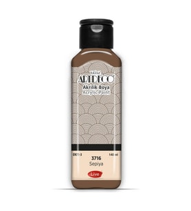 Artdeco Akrilik Boya 140 ml 3716 SEPYA (Gümüş)