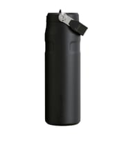 STANLEY 10-11283-143 PİPETLİ THE ICEFLOW BOTTLE FLIP STRAW 710 ML. PASLANMAZ ÇELİK TERMOS SİYAH