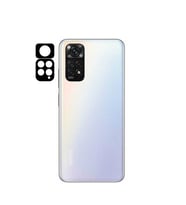 Xiaomi Redmi Note 11 Pro 5G Zore 2 in 1 3D Kamera Camı Koruyucu (Siyah)