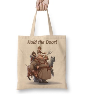 Hold My Door Hodor Bez Çanta Uzun Saplı