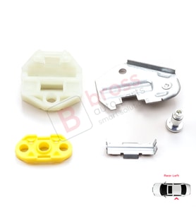 Opel Vectra B Mercedes W210 S210 Saab 9-3 900 İçin Arka Sol Cam Kriko Klips Metal Bağlantı Sacı
