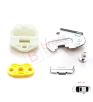 Opel Vectra B Mercedes W210 S210 Saab 9-3 900 İçin Arka Sol Cam Kriko Klips Metal Bağlantı Sacı