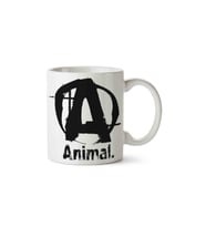 Animal Logo Porselen Kupa Bardak