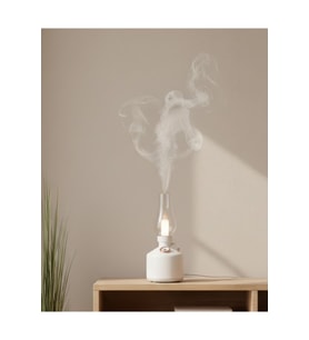 USB Şarjlı Gaz Lambası Modeli Nano Mist Aromaterapi Nemlendirici 280 ml
