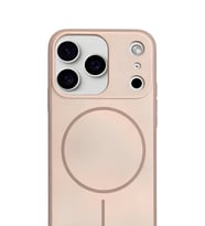 iPhone 17 Pro MagSafe Kamera Koruma Soft Silikon Kılıf Desert