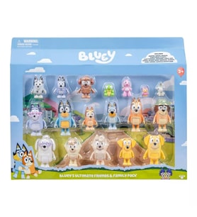 Bluey Ultimate Aile Ve Arkadaş Figür Set 18li 19116