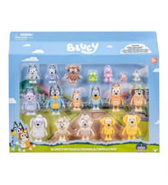 Bluey Ultimate Aile Ve Arkadaş Figür Set 18li 19116