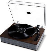 Ion Audio Luxe Lp – Hoparlörlü Bluetooth Plak Çalar, Usb Dönüştürme, Tam Boyutta, Otomatik Durdurma, (Çok Renkli)