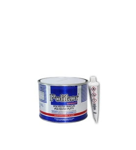 Polikor Polyester (çelik) Macun 400gr Piyasanın En Iyisi Polikor (Çok Renkli)
