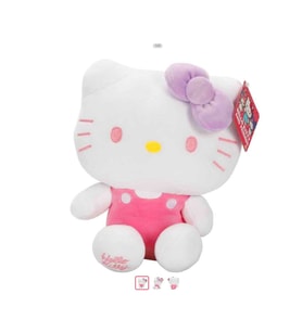 Hello Kitty Pelüş S5 Pembe Tulumlu 20 Cm