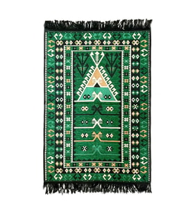 Shark Anadolu Seccade Kilim 13 Yeşil