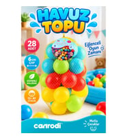 ER-6028 HAVUZ TOPU 6 CM 28Lİ FİLEDE