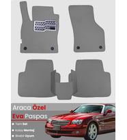 CHRYSLER CROSSFİRE COUPE (2004-2008) Uyumlu EVA Paspas Tam Set–Araca Özel,Su Geçirmez