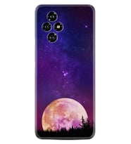 Honor 200 Kılıf Boutique Baskılı Resimli Mor Ay Pcode -025