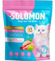 Kitten Yavru Tavuklu Süper Premium Kedi Maması 1,5 Kg - Hipoalerjenik - Düşük Tahıllı - Yüksek Hayvansal Protein Oranlı - Tüy Dökülme Engelleyici - Kolay Sindirilebilir - Kuru Kedi Maması