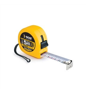 SGS YELLOW SARI ŞERİT METRE 5m x 25mm SGS2002
