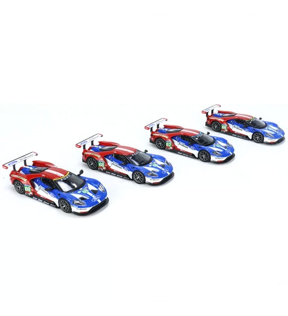 Mini GT 1:64 2016 Ford GT LMGTE Pro 4'lü Set