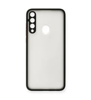 Huawei Y6P Kılıf Montreal Silikon Kapak - Siyah