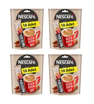Nescafe 2 si 1 Arada 10 lu Ekonomik Paket  4 Adet