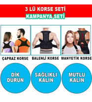Bel Sırt Korsesi Sırt Desteği Dik Duruş Korsesi Posturex Korse Se