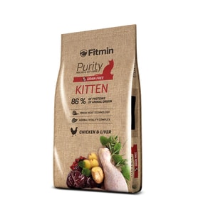 Fitmin Purity Kitten Taze Tavuk Etli Yavru Kedi Maması 1,5 Kg